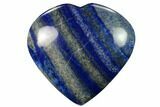 Polished Lapis Lazuli Heart - Pakistan #170945-1